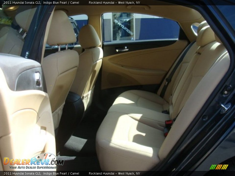 2011 Hyundai Sonata GLS Indigo Blue Pearl / Camel Photo #20