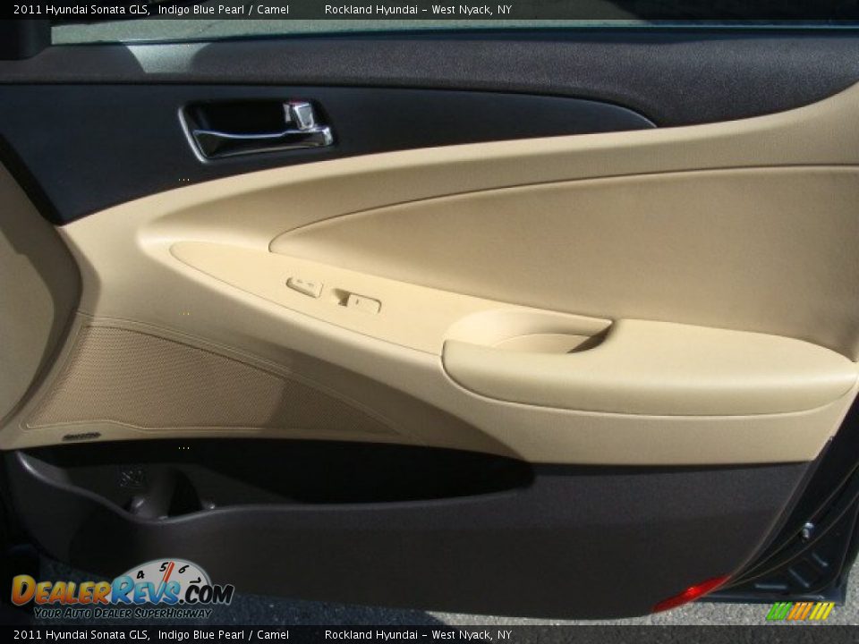 2011 Hyundai Sonata GLS Indigo Blue Pearl / Camel Photo #24