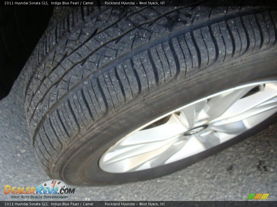 2011 Hyundai Sonata GLS Indigo Blue Pearl / Camel Photo #28