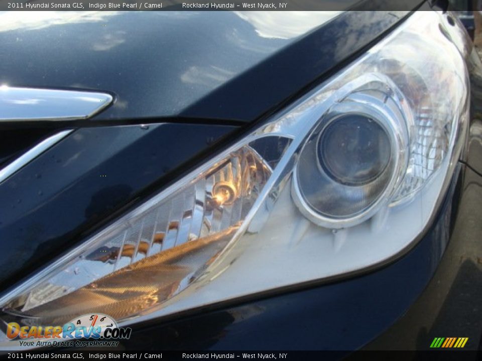 2011 Hyundai Sonata GLS Indigo Blue Pearl / Camel Photo #30