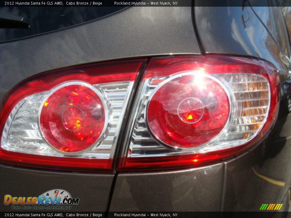 2012 Hyundai Santa Fe GLS AWD Cabo Bronze / Beige Photo #22
