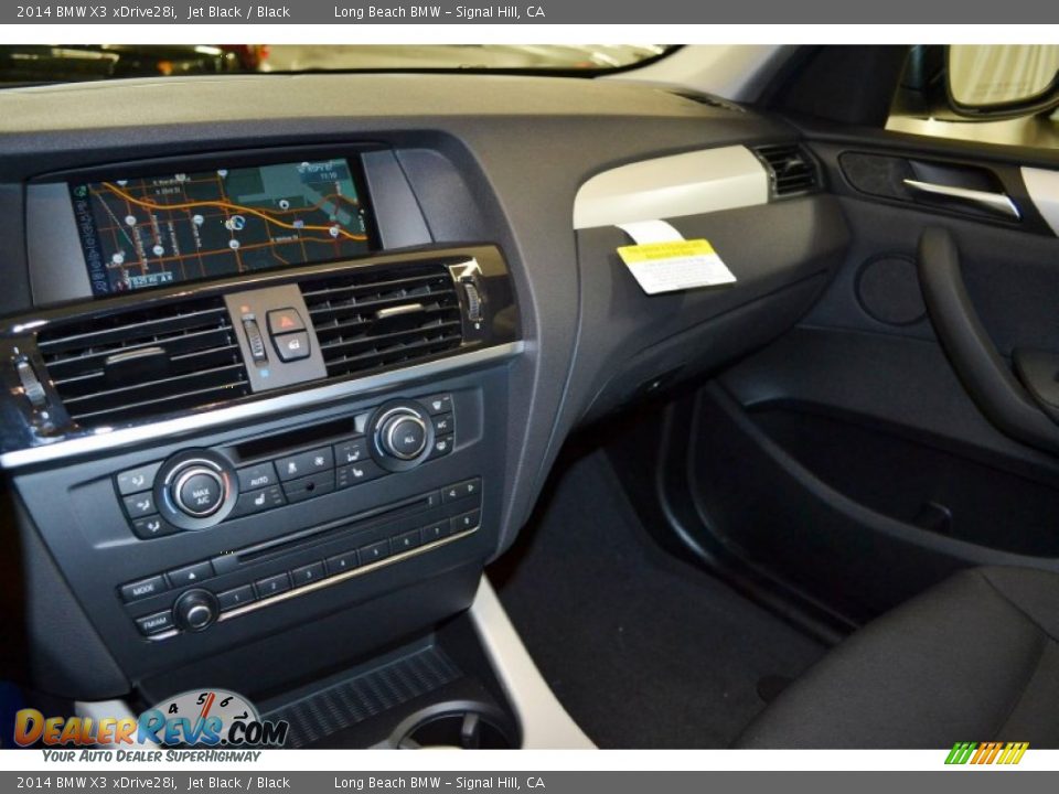 2014 BMW X3 xDrive28i Jet Black / Black Photo #7