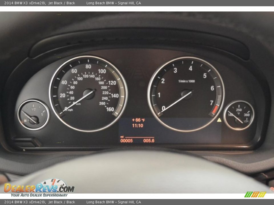 2014 BMW X3 xDrive28i Gauges Photo #9