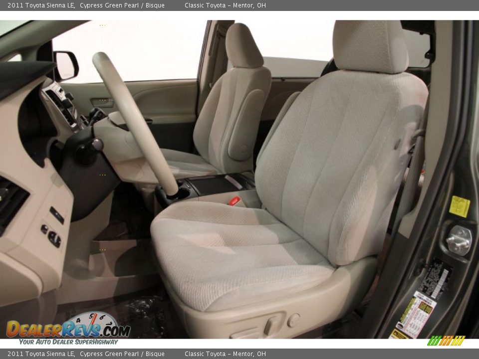 2011 Toyota Sienna LE Cypress Green Pearl / Bisque Photo #6
