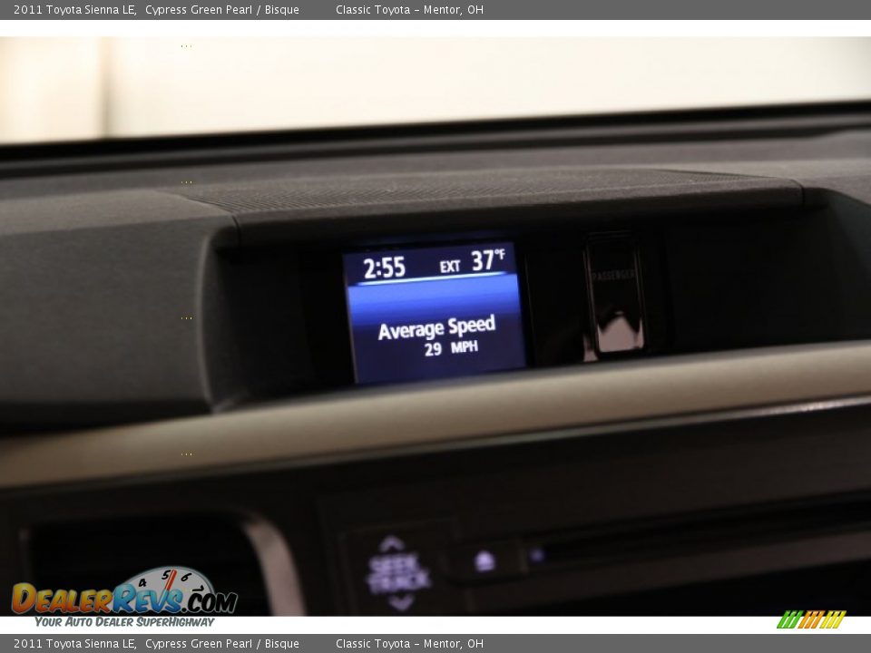2011 Toyota Sienna LE Cypress Green Pearl / Bisque Photo #14