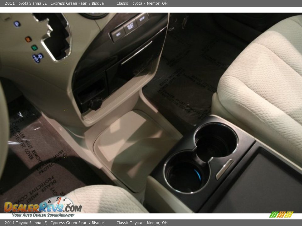 2011 Toyota Sienna LE Cypress Green Pearl / Bisque Photo #18