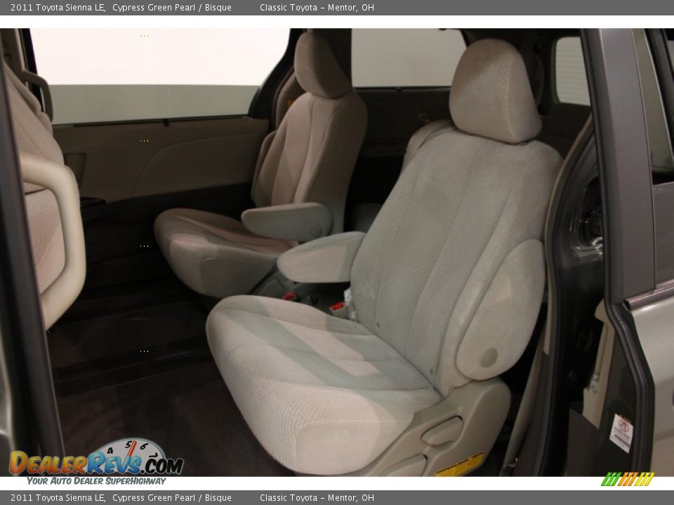 2011 Toyota Sienna LE Cypress Green Pearl / Bisque Photo #22