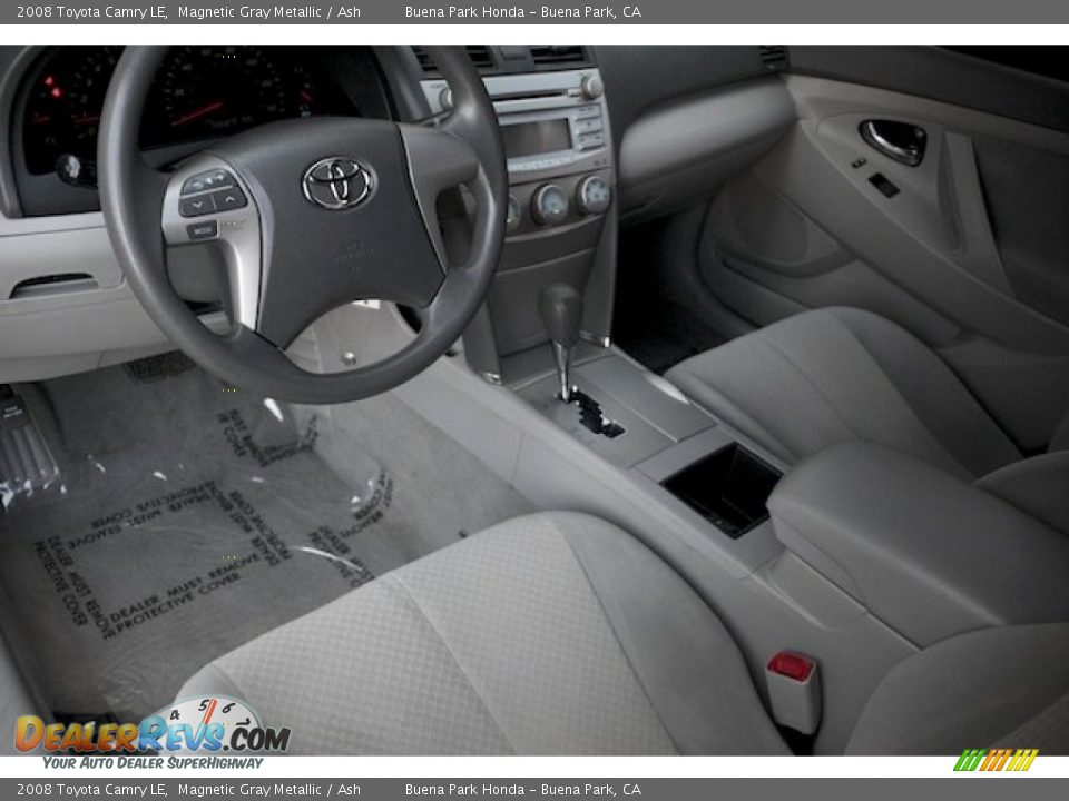 2008 Toyota Camry LE Magnetic Gray Metallic / Ash Photo #12