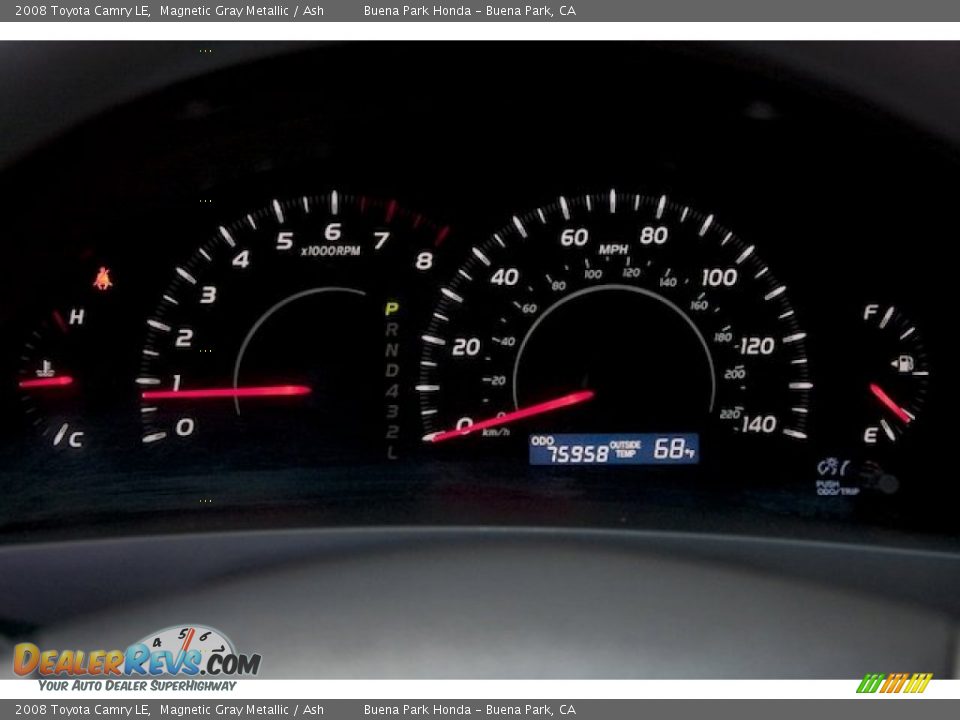 2008 Toyota Camry LE Magnetic Gray Metallic / Ash Photo #22