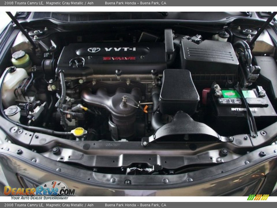 2008 Toyota Camry LE Magnetic Gray Metallic / Ash Photo #27
