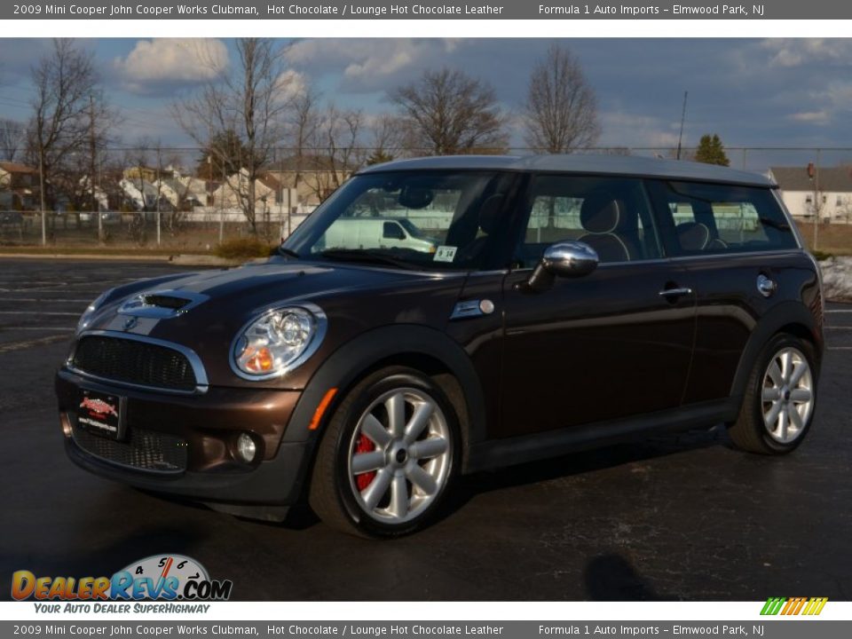 2009 Mini Cooper John Cooper Works Clubman Hot Chocolate / Lounge Hot Chocolate Leather Photo #3