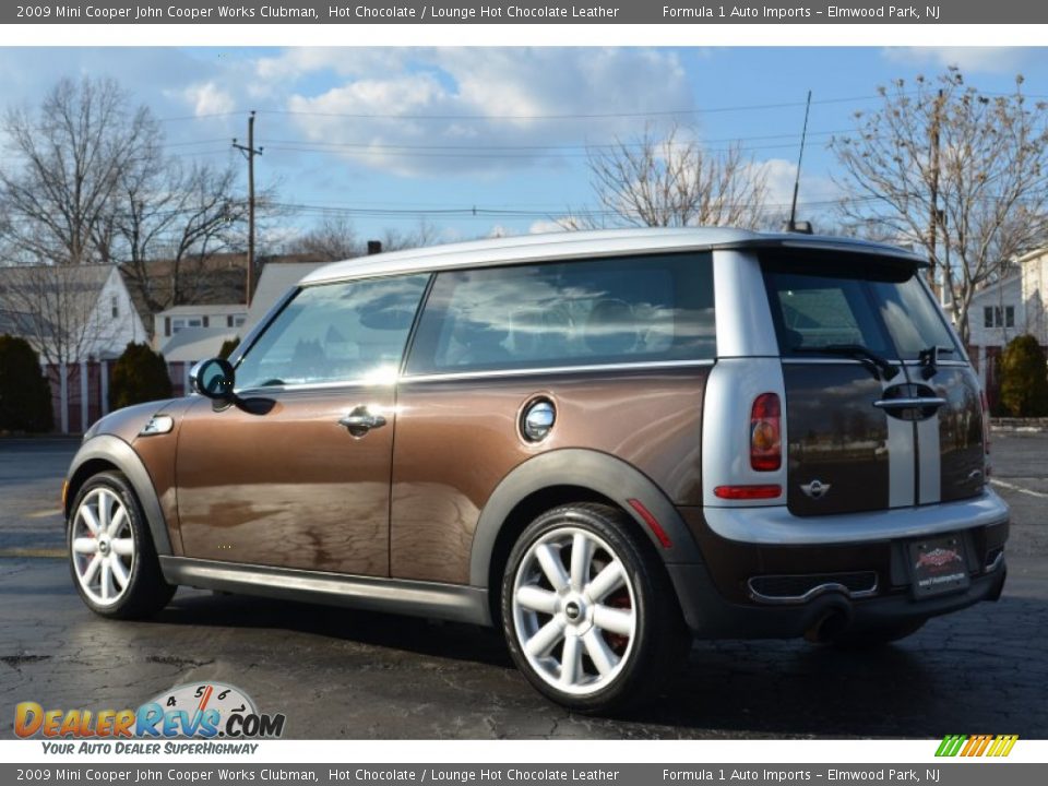 2009 Mini Cooper John Cooper Works Clubman Hot Chocolate / Lounge Hot Chocolate Leather Photo #5