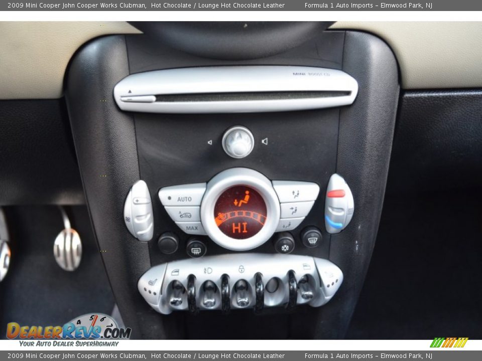 2009 Mini Cooper John Cooper Works Clubman Hot Chocolate / Lounge Hot Chocolate Leather Photo #18