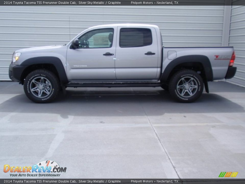 Silver Sky Metallic 2014 Toyota Tacoma TSS Prerunner Double Cab Photo #6