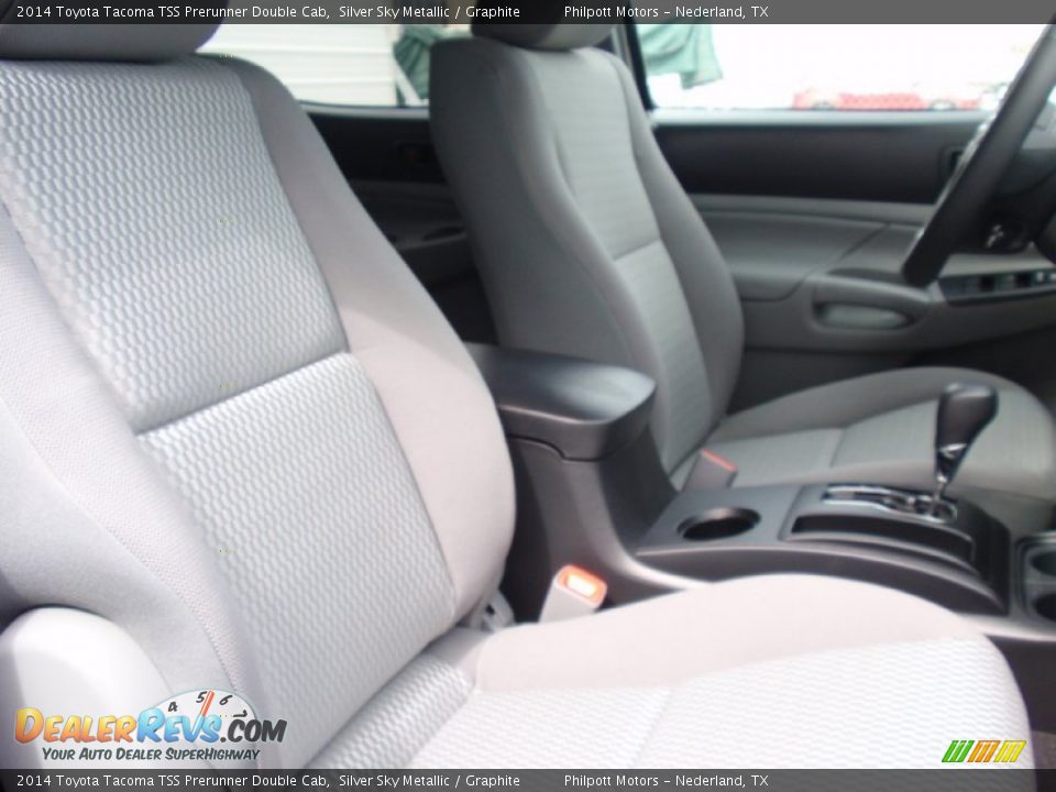 2014 Toyota Tacoma TSS Prerunner Double Cab Silver Sky Metallic / Graphite Photo #20
