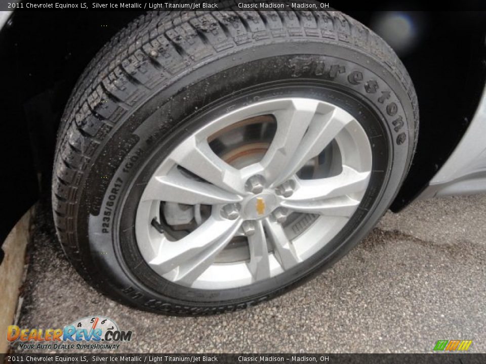 2011 Chevrolet Equinox LS Silver Ice Metallic / Light Titanium/Jet Black Photo #8