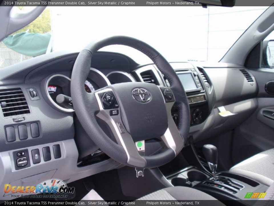 Dashboard of 2014 Toyota Tacoma TSS Prerunner Double Cab Photo #25