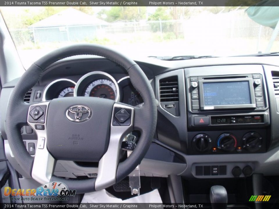 Dashboard of 2014 Toyota Tacoma TSS Prerunner Double Cab Photo #28