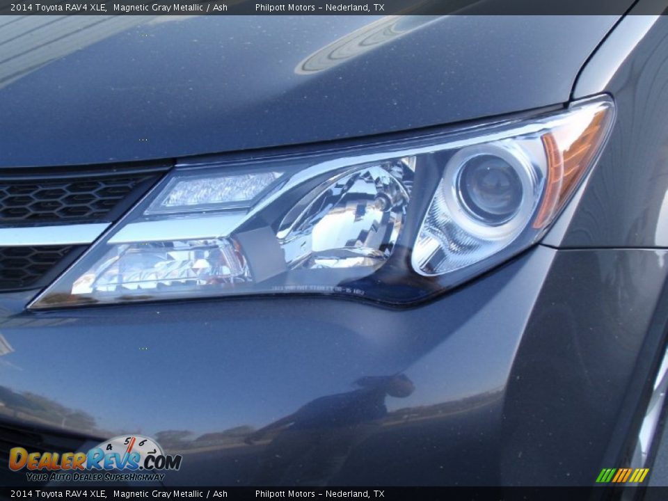 2014 Toyota RAV4 XLE Magnetic Gray Metallic / Ash Photo #9