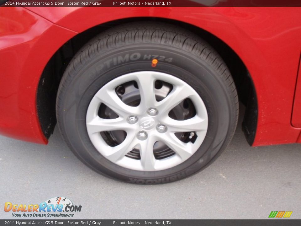2014 Hyundai Accent GS 5 Door Wheel Photo #11