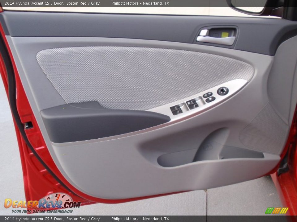 Door Panel of 2014 Hyundai Accent GS 5 Door Photo #21