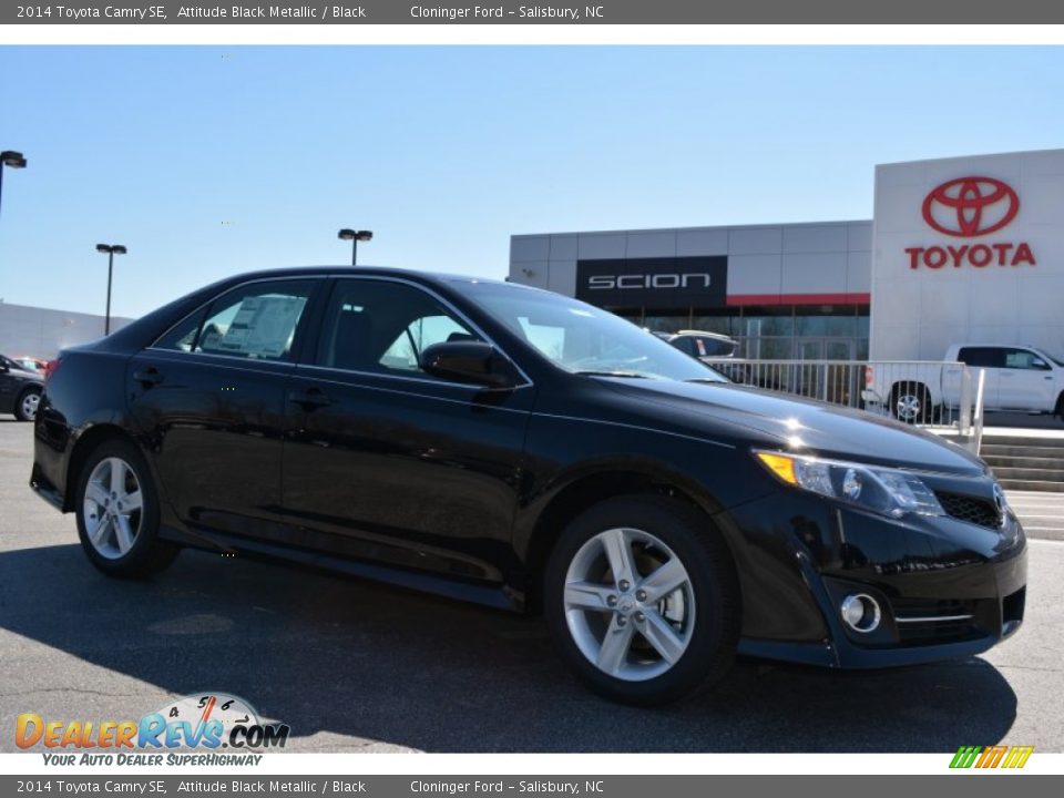 2014 Toyota Camry SE Attitude Black Metallic / Black Photo #1