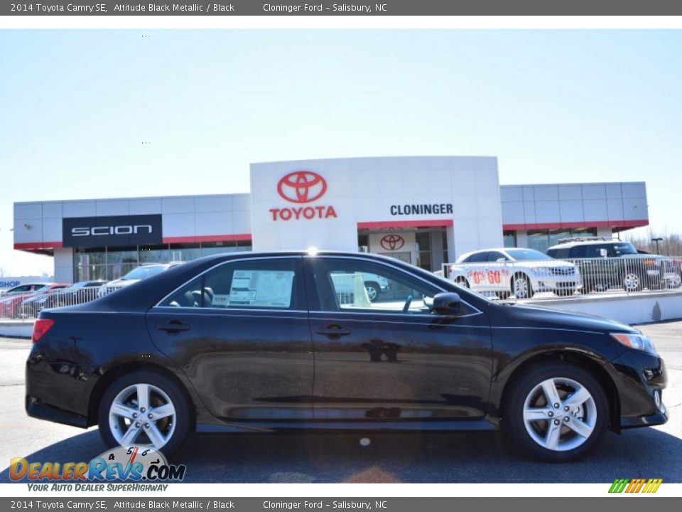 2014 Toyota Camry SE Attitude Black Metallic / Black Photo #2