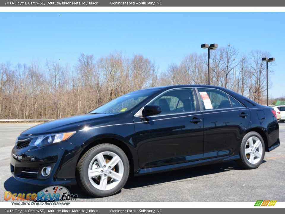 2014 Toyota Camry SE Attitude Black Metallic / Black Photo #3