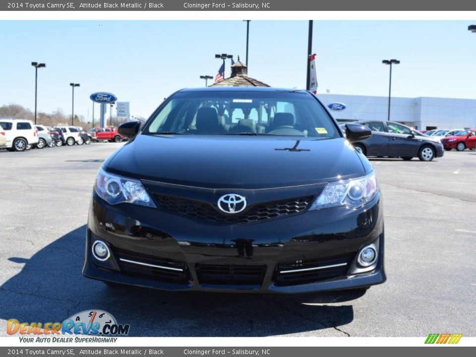 2014 Toyota Camry SE Attitude Black Metallic / Black Photo #4