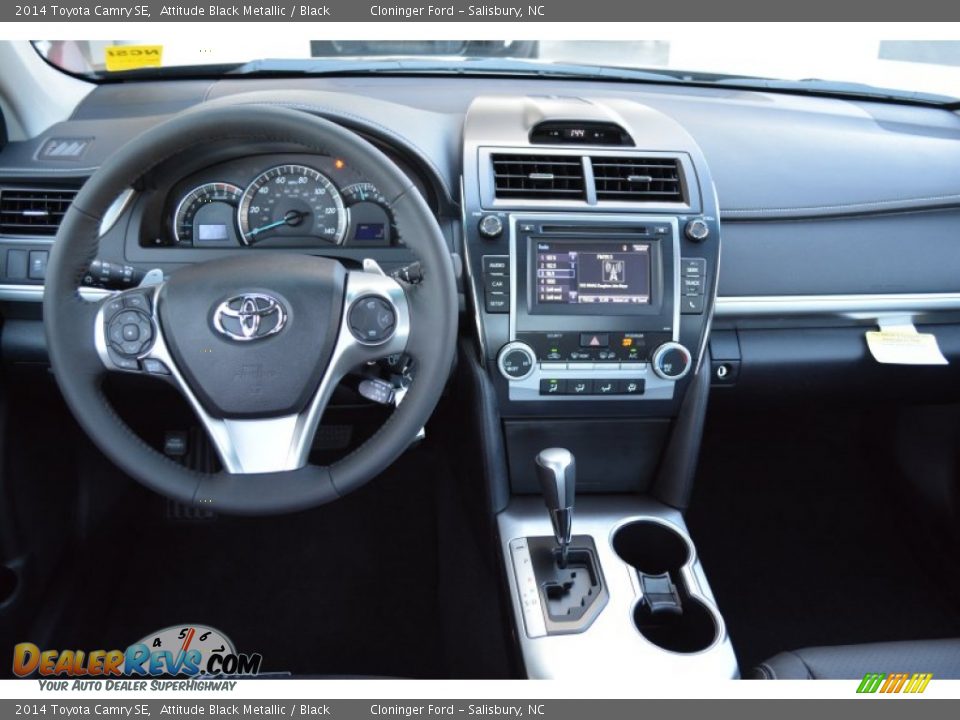 2014 Toyota Camry SE Attitude Black Metallic / Black Photo #11