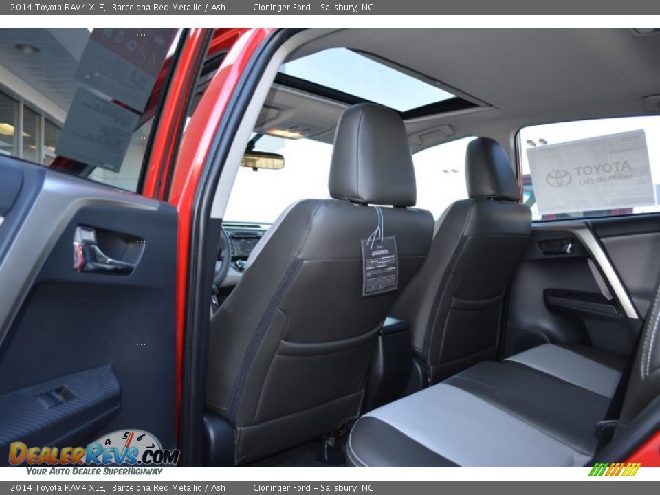 Rear Seat of 2014 Toyota RAV4 XLE Photo #8