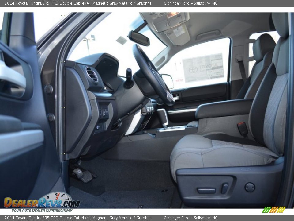 2014 Toyota Tundra SR5 TRD Double Cab 4x4 Magnetic Gray Metallic / Graphite Photo #6