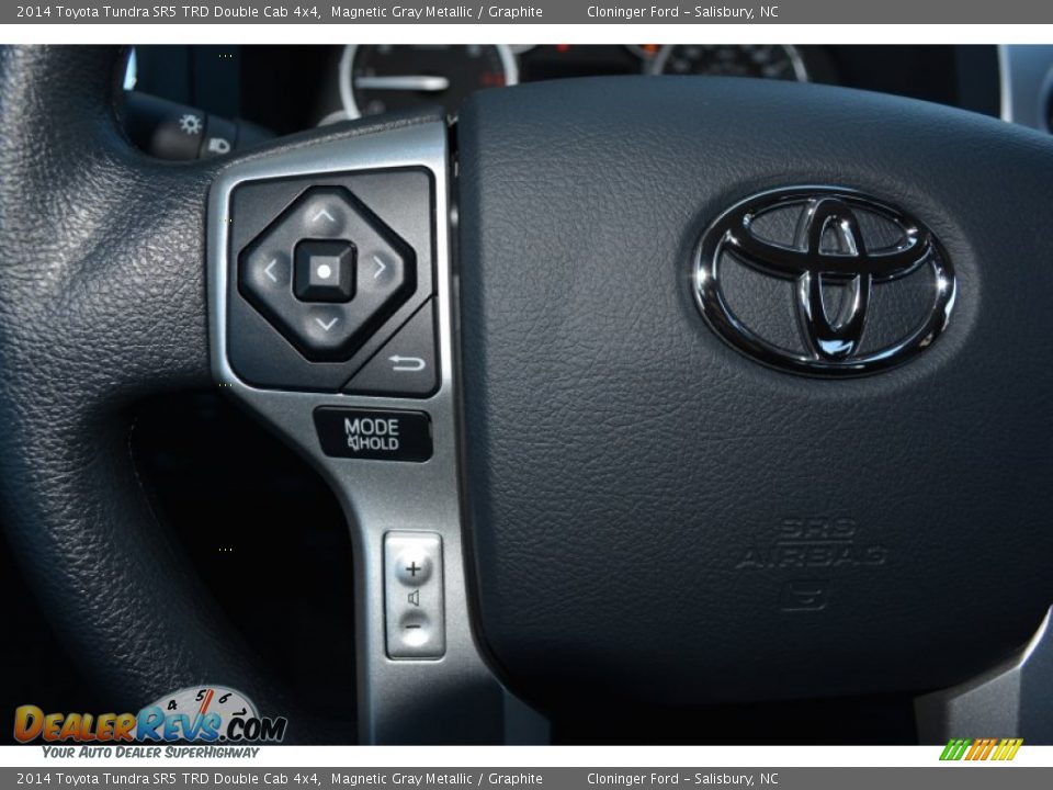 2014 Toyota Tundra SR5 TRD Double Cab 4x4 Magnetic Gray Metallic / Graphite Photo #23
