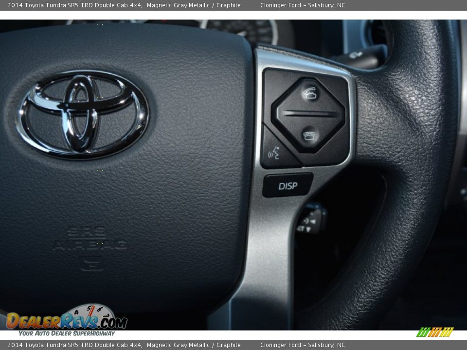 2014 Toyota Tundra SR5 TRD Double Cab 4x4 Magnetic Gray Metallic / Graphite Photo #24