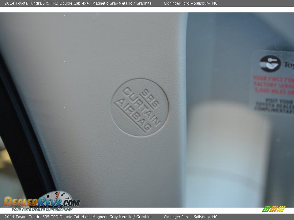 2014 Toyota Tundra SR5 TRD Double Cab 4x4 Magnetic Gray Metallic / Graphite Photo #28