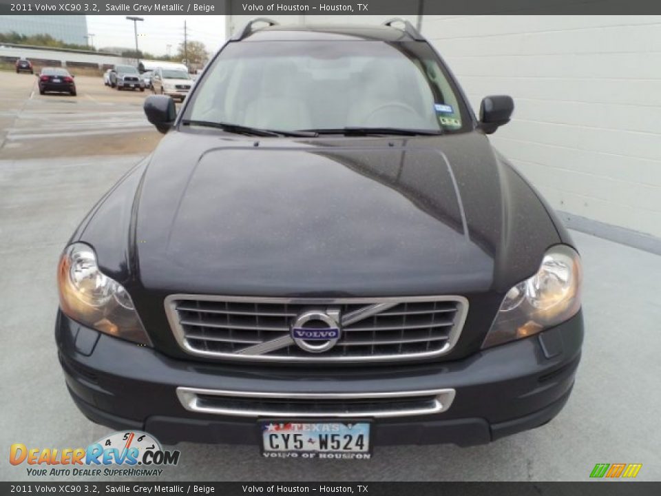 2011 Volvo XC90 3.2 Saville Grey Metallic / Beige Photo #2