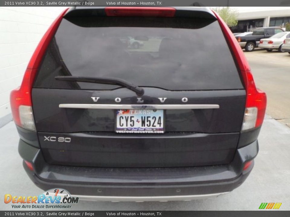 2011 Volvo XC90 3.2 Saville Grey Metallic / Beige Photo #3