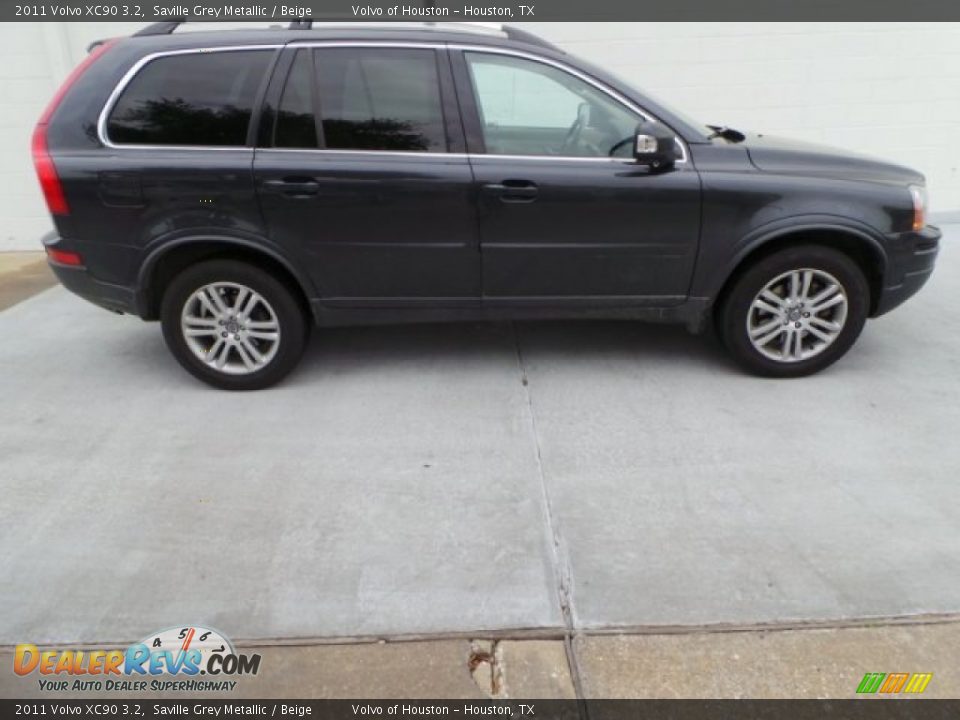 2011 Volvo XC90 3.2 Saville Grey Metallic / Beige Photo #5