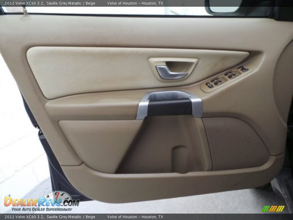 2011 Volvo XC90 3.2 Saville Grey Metallic / Beige Photo #7