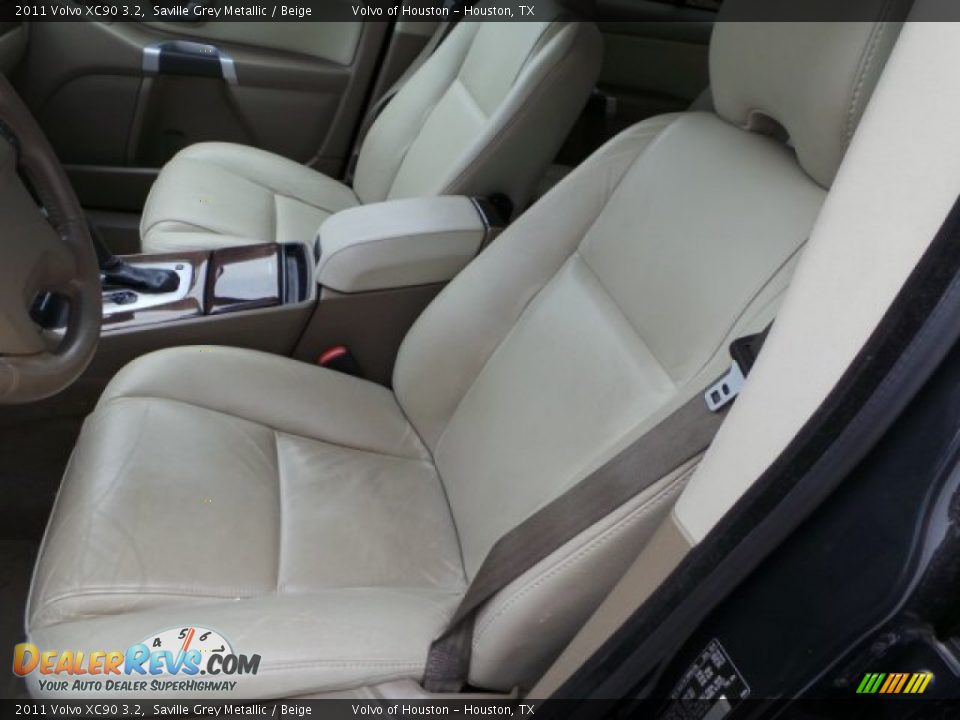 2011 Volvo XC90 3.2 Saville Grey Metallic / Beige Photo #9