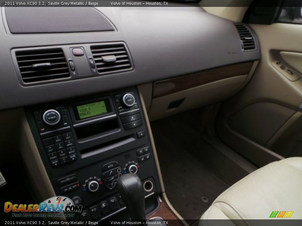 2011 Volvo XC90 3.2 Saville Grey Metallic / Beige Photo #11