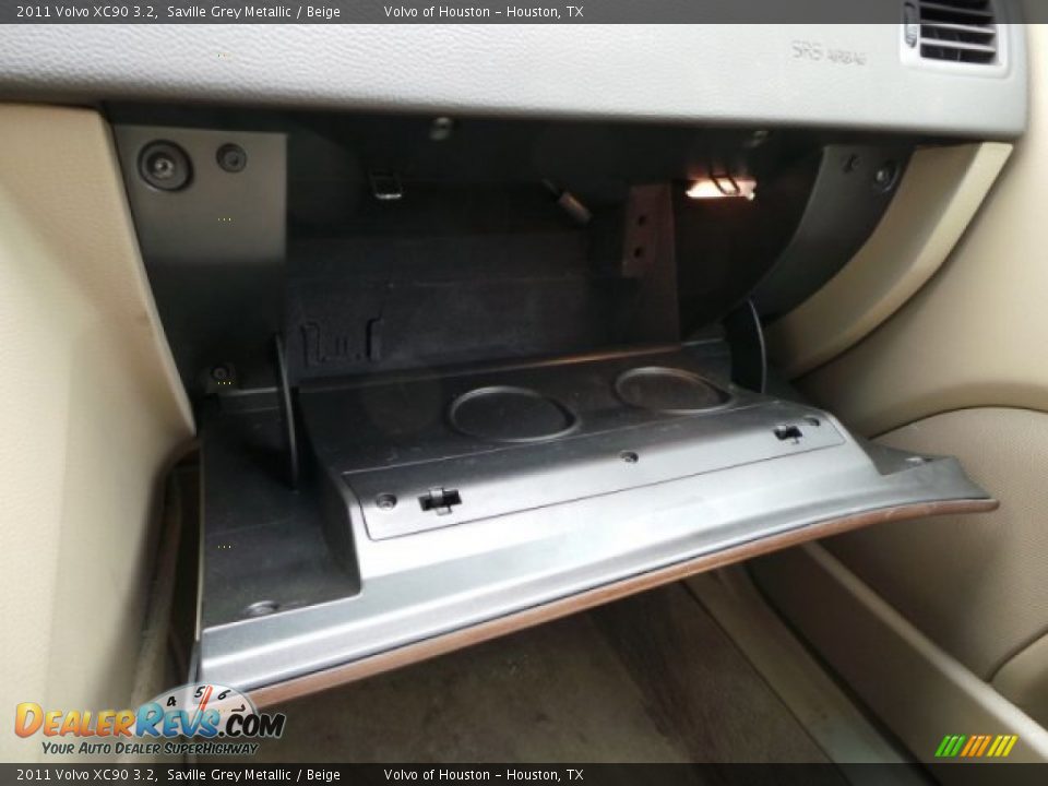2011 Volvo XC90 3.2 Saville Grey Metallic / Beige Photo #14