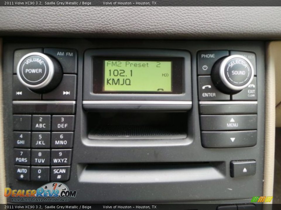 2011 Volvo XC90 3.2 Saville Grey Metallic / Beige Photo #15