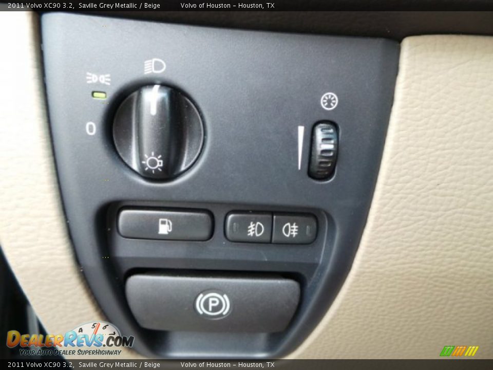 2011 Volvo XC90 3.2 Saville Grey Metallic / Beige Photo #20