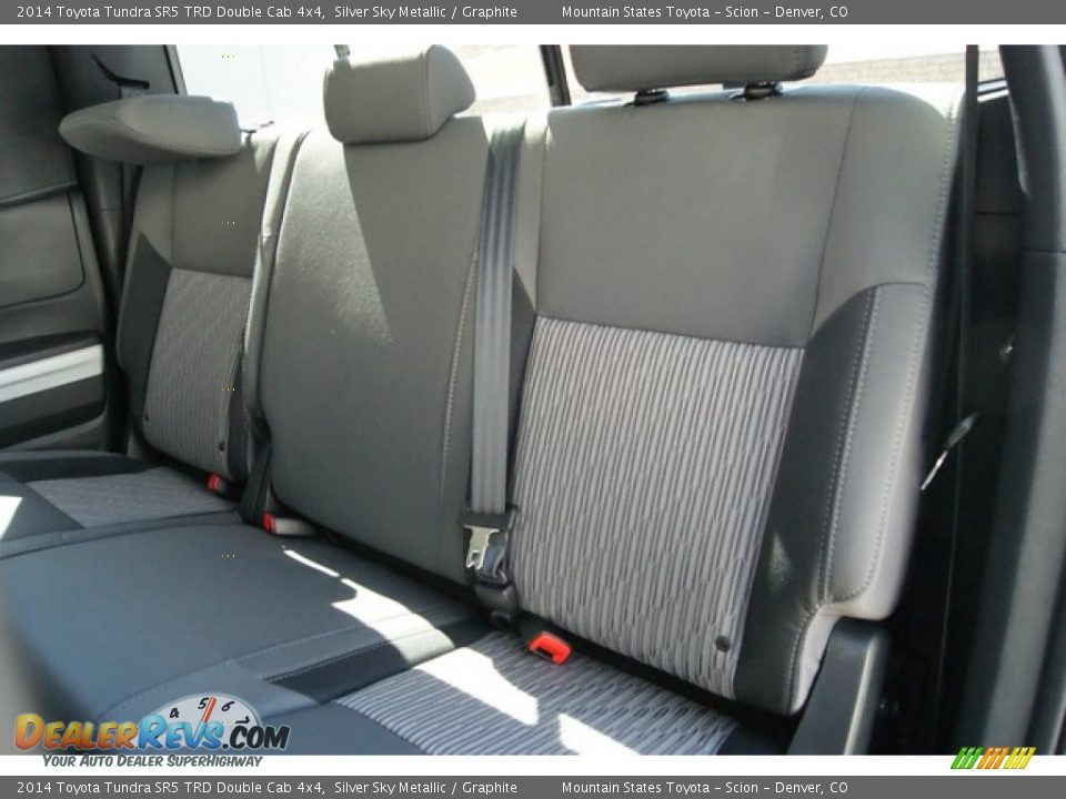 2014 Toyota Tundra SR5 TRD Double Cab 4x4 Silver Sky Metallic / Graphite Photo #7
