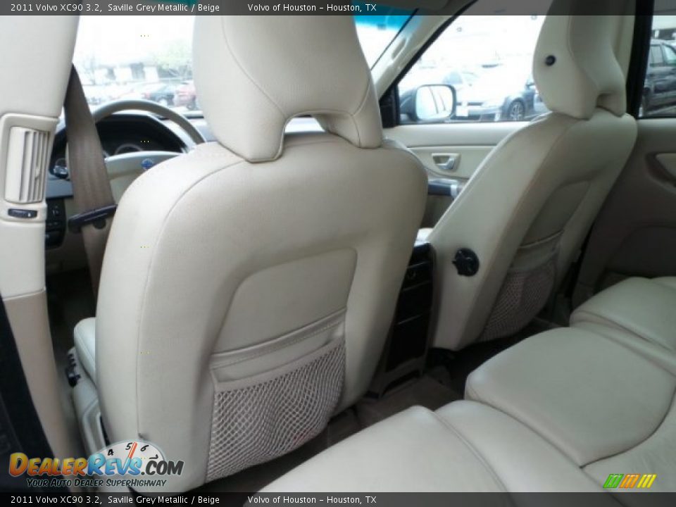 2011 Volvo XC90 3.2 Saville Grey Metallic / Beige Photo #22