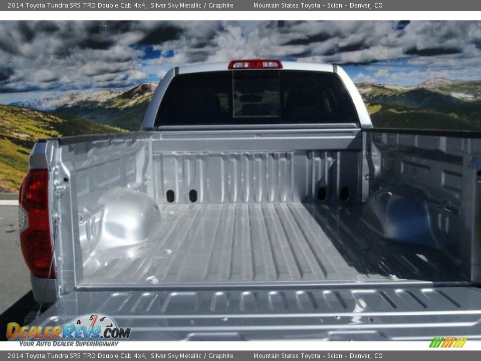 2014 Toyota Tundra SR5 TRD Double Cab 4x4 Silver Sky Metallic / Graphite Photo #8