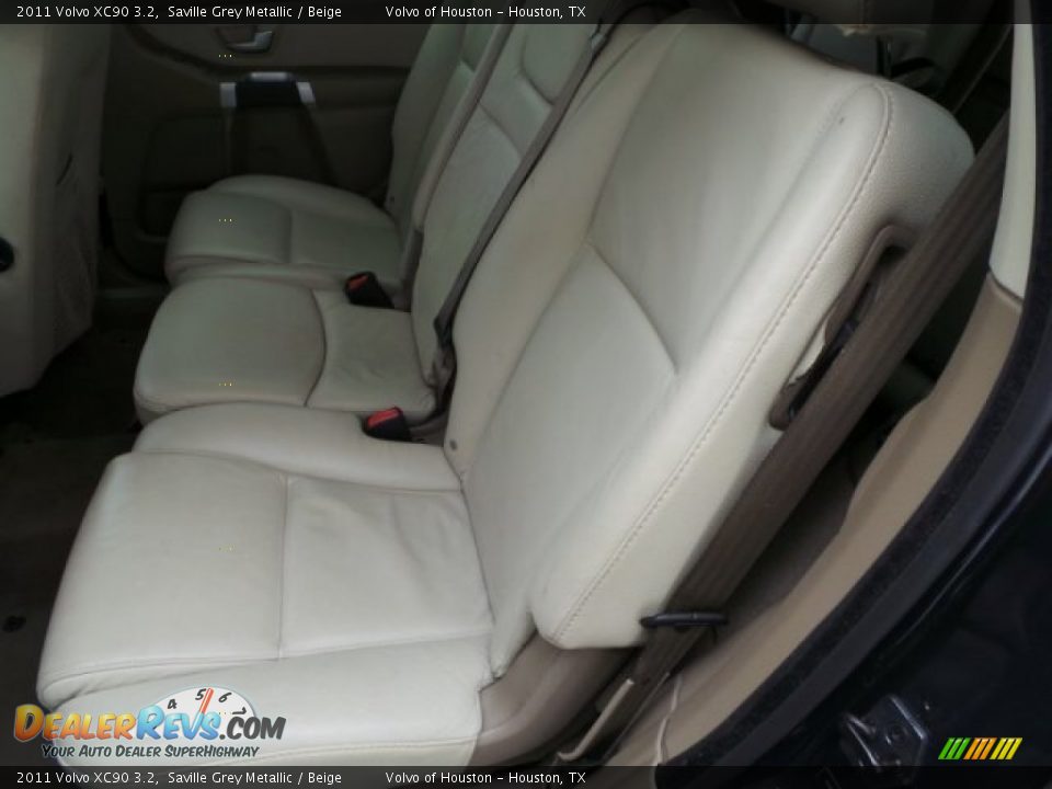 2011 Volvo XC90 3.2 Saville Grey Metallic / Beige Photo #23
