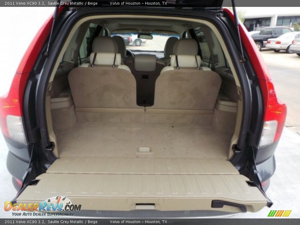 2011 Volvo XC90 3.2 Saville Grey Metallic / Beige Photo #27