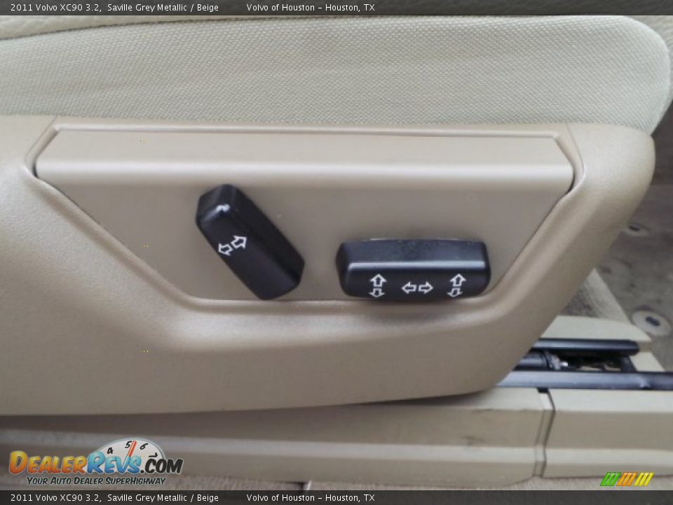 2011 Volvo XC90 3.2 Saville Grey Metallic / Beige Photo #31